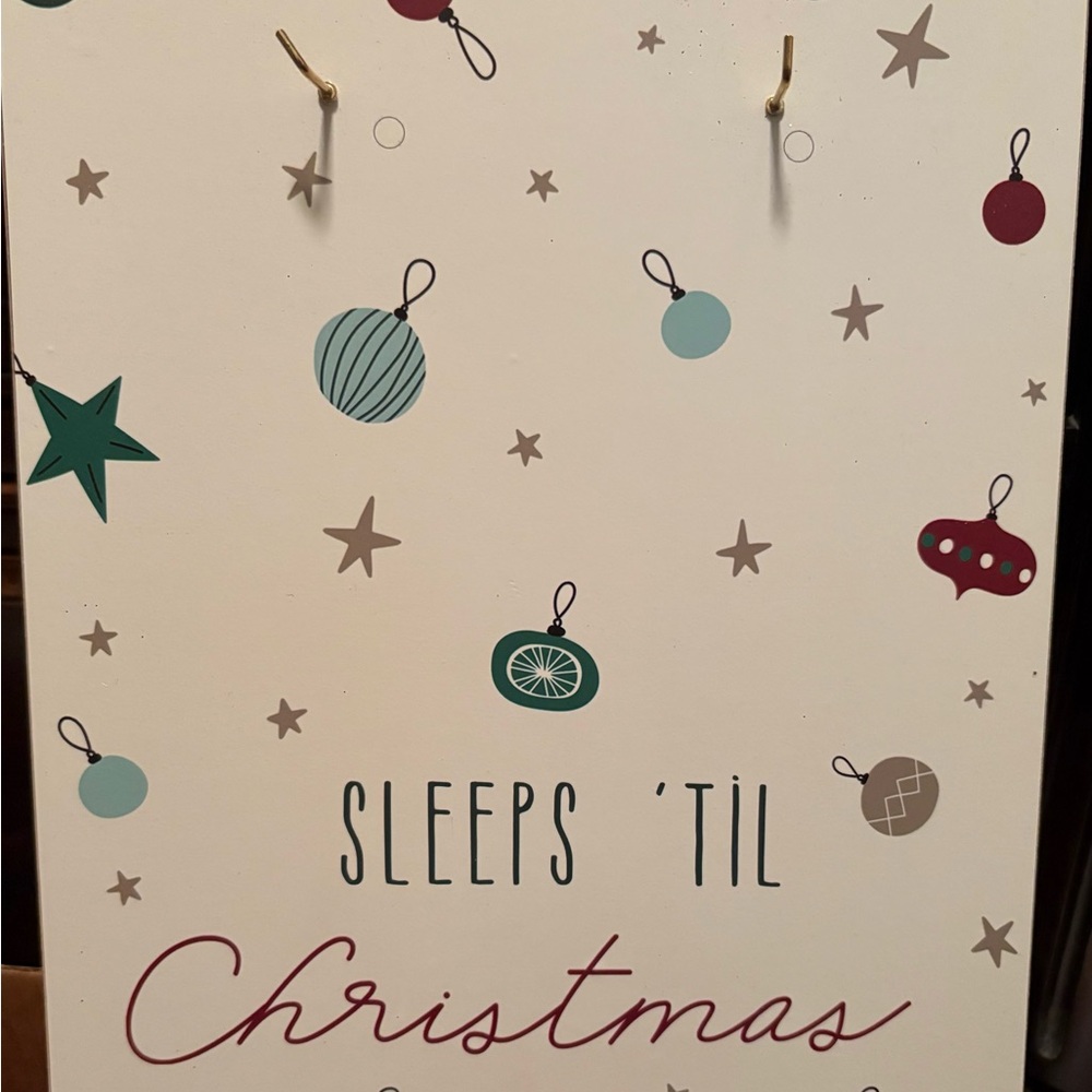 Christmas Countdown Sign - Picture 2 of 5